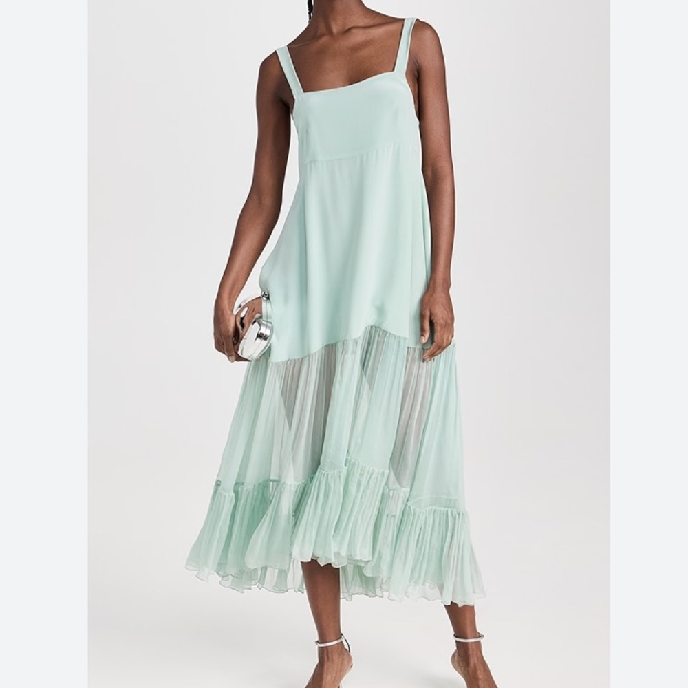 Azeeza Bellevue Dress in Green